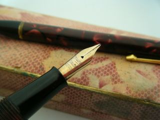 No.  3 of 3 Listed: - Vintage 14ct Gold Nib Boxed CONWAY STEWART Ink Pen & Pencil 5