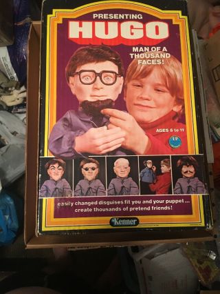 Vintage 1975 Kenner Hugo Man Of A Thousand Faces Doll Creepy