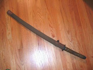 Sa649 Japanese Samurai Sword: Ija Army Gunto Ww - Ii