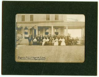 1909 Reunion Photograph 3rd Jersey Infantry Mullica Hills