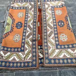 Lori Pambak Kazak Design Very Fine Vintage Turkish Rug Carpet 5 ' 1 