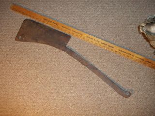 Antique Meat Cleaver 18th 19th Hog Splitter Blacksmith Forged Not Sword Colonial