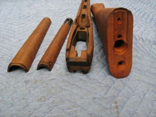 SMLE Lee Enfield Rifle Wood Stock Set No4 Mk1.  303 Buttplate 4
