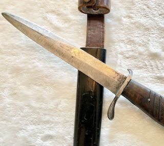 WW1 / WW2 GERMAN TRENCH KNIFE / FIGHTING KNIFE / BOOT KNIFE 4