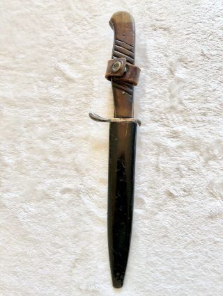 WW1 / WW2 GERMAN TRENCH KNIFE / FIGHTING KNIFE / BOOT KNIFE 6