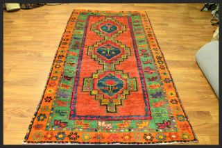 Brilliant Colors Handwoven 5x9 Anatolian Turkish Oriental Area Rug