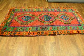 Brilliant Colors Handwoven 5x9 Anatolian Turkish Oriental Area Rug 9