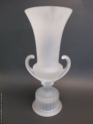 Rare Fostoria Glass Garden Center 2692 / 828 Urn Vase 12 Inch
