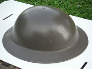 World War One Ww1 Us Army Brodie Doughboy Hard Hat Helmet ?