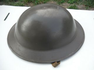 WORLD WAR ONE WW1 US Army Brodie DOUGHBOY Hard Hat HELMET ? 8