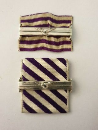 Ww1 Distinguished Flying Cross (dfc) Bars For Second Award