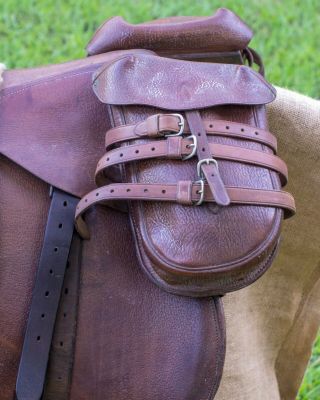 MUSEUM QUALITY US Cavalry 1936 Phillips Officer ' s Saddle complete with very rare 8