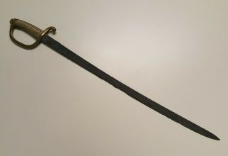 Us Civil War Pre - Civil War Sword Relic No Scabbard 1830 