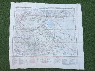 Cold War Issue 1950s British RAF SAS Bushire Tehran Silk Escape Map 4