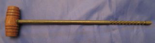 Luger,  Navy Zig Zag Brass Cleaning Rod,  Ww L 1906 To 1918 German Navy Issue.