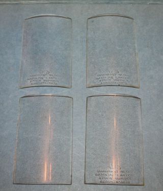 Mil Spec Quadrant Globe Glass Panels Us Coleman Lantern 3 Are Etched