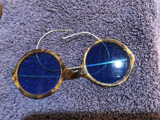 WWII Aviator Goggles Sun Made In Germany 9