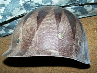 Ww2 M - 1 Helmet Liner,  Od Green Webbing,  Capac Made,  U.  S.  Issue