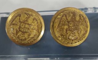 Two Rare 23 Mm Ny 28 York Officers 3 Piece Coat 