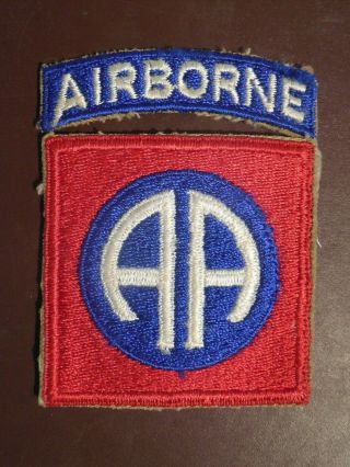 Wwii 82nd Airborne Infantry Division Patch Tab Army Military Insignia