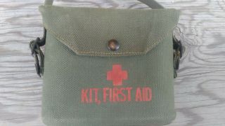Korean War Era Canadian Military First Aid Case 1952 Dated 3