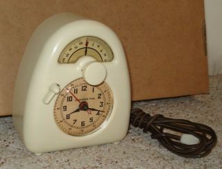 Hawkeye Measured Time Model E Clock - White In Color - In