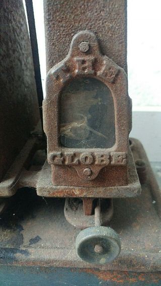 Antique July 28th 1885 Cast Iron Stove For Sad Iron Heater Tabletop Burner 10