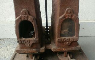 Antique July 28th 1885 Cast Iron Stove For Sad Iron Heater Tabletop Burner 2