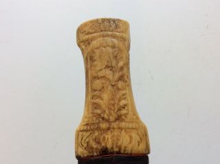 VERY OLD ANTIQUE 18/19TH CENTURY PERSIAN DAGGER SWORD BLACK WOOTZ BOX 5
