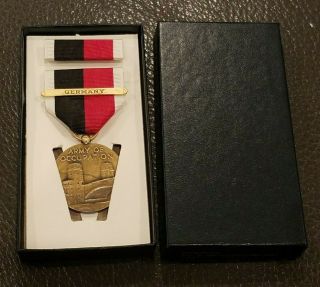 Vintage 1945 Wwii Army Of Occupation Medal Set With Germany Bar