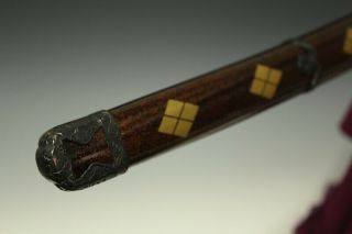 Japan Antique Gotaiten Tachi Koshirae Kabuto samurai sword Katana yoroi tsuba 武将 7
