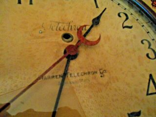 Telechron Art Deco School Clock Industrial Electric 16 
