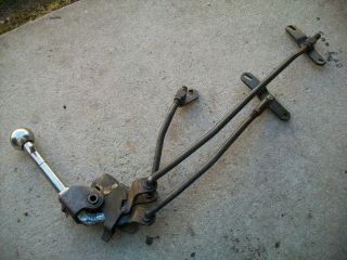 1963 1964 1965 1966 1967 Corvette Muncie Oem 4 Speed Shifter With Linkage.