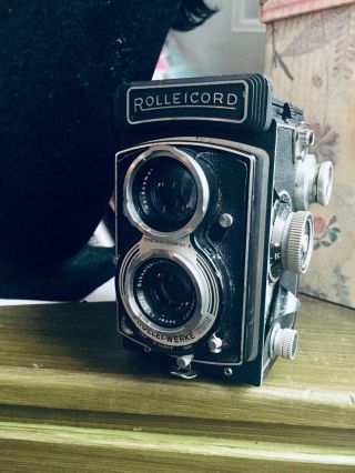 Schneider - Kreuznach Rolleicord Rollie - Werke Black Camera