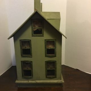 Antique Folk Art House 6