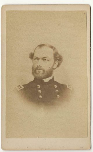 Civil War Cdv Union General Quincy Gilmore X Corps