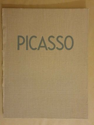 Pablo Picasso vintage rare 1947 painting hand signed No print Miro era 10