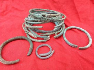 15 Bracelets And Ring Koban Culture.  Bronze Age