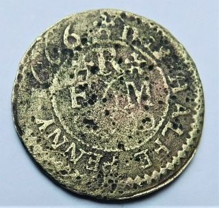 Leicester Edward Read 1/2d 1666 17th Century Traders Trading Token 2