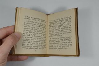 1922 Extracts of Proceedings GRAND LODGE F&AM York Mason Mini - Book RARE 7