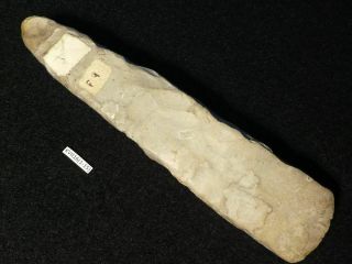4800y.  O: Terrific Chisel 140mms Danish Stone Age Neolithic Single Grave C Flint