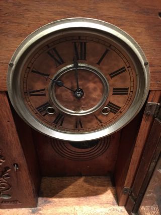 Ansonia Cottage Clock - 8 Day - Beautifully 2