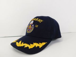 USS BARRY DDG - 52 Official USA Navy HAT Cap Blue STRENGTH AND DIVERSITY Crest 10