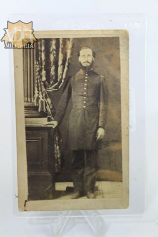 Civil War Cdv Union Army Officer Photo