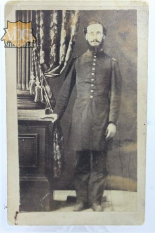 Civil War CDV Union Army Officer Photo 2