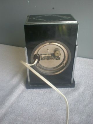 Vintage Telechron clock,  ART DECO,  Type B - 2, 3