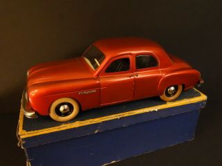 All Cij Renault Fregate 12 " 1/2 Tin Toy,  Box France 1950