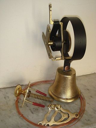 Victorian Door Bell,  Servants Bell.  Pull & Cranks,  Antique Bell. 5
