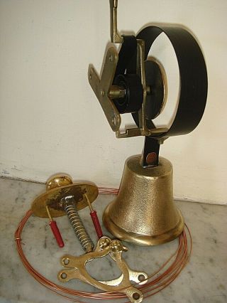 Victorian Door Bell,  Servants Bell.  Pull & Cranks,  Antique Bell. 6