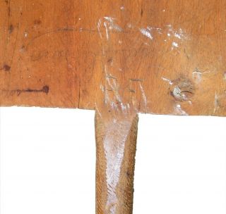 LARGE ANTIQUE Wooden SHOVEL w/ PATINA Farm COUNTRY DECOR 3